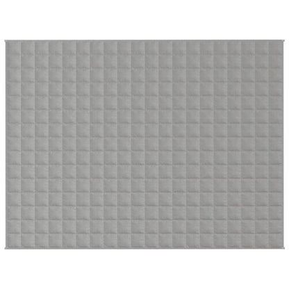 Weighted Blanket Grey 152x203 cm 7 kg Fabric
