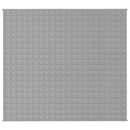Weighted Blanket Grey 200x230 cm 9 kg Fabric