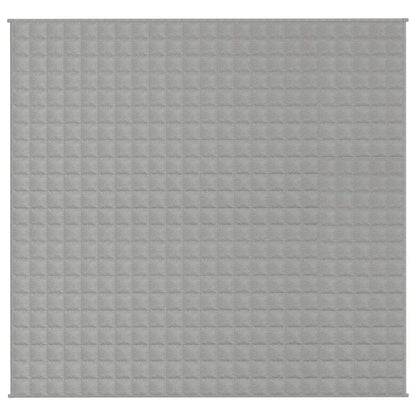 Weighted Blanket Grey 220x240 cm King 15 kg Fabric