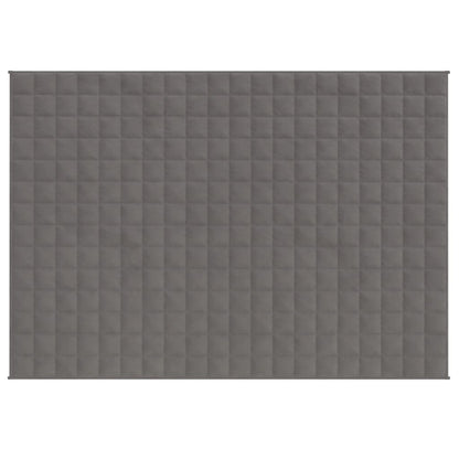 Weighted Blanket Grey 152x203 cm 11 kg Fabric