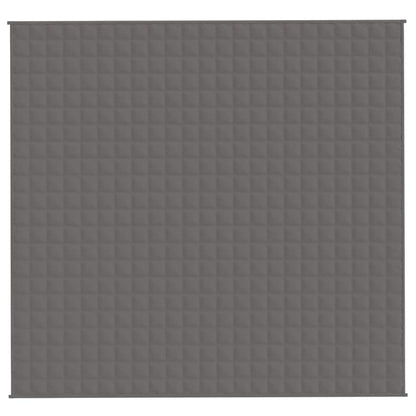 Weighted Blanket Grey 220x240 cm King 15 kg Fabric