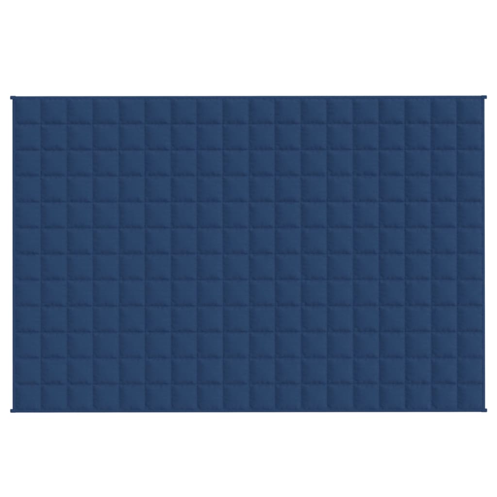 Weighted Blanket Blue 137x200 cm Single 6 kg Fabric