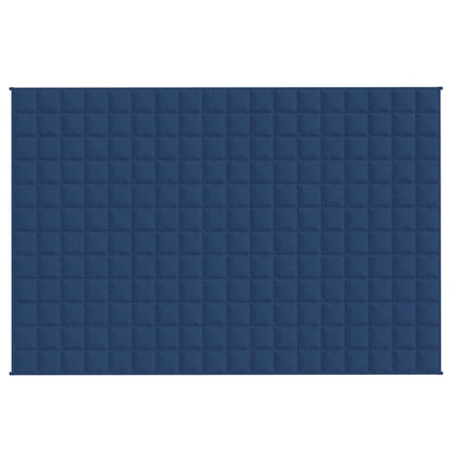 Weighted Blanket Blue 137x200 cm Single 6 kg Fabric