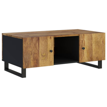 Coffee Table 100x54x40 cm Solid Wood Mango&Engineered Wood