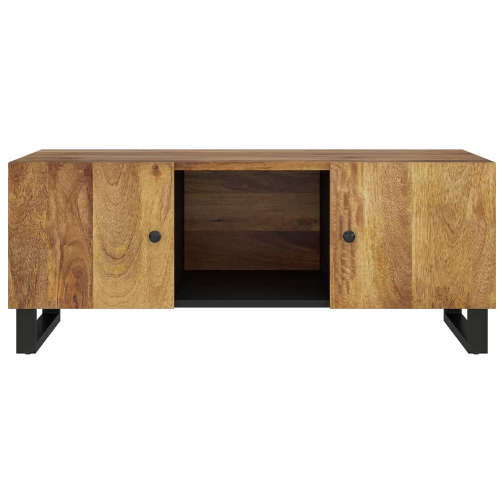 Coffee Table 100x54x40 cm Solid Wood Mango&Engineered Wood