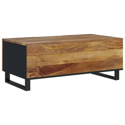 Coffee Table 100x54x40 cm Solid Wood Mango&Engineered Wood