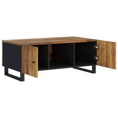 Coffee Table 100x54x40 cm Solid Wood Mango&Engineered Wood