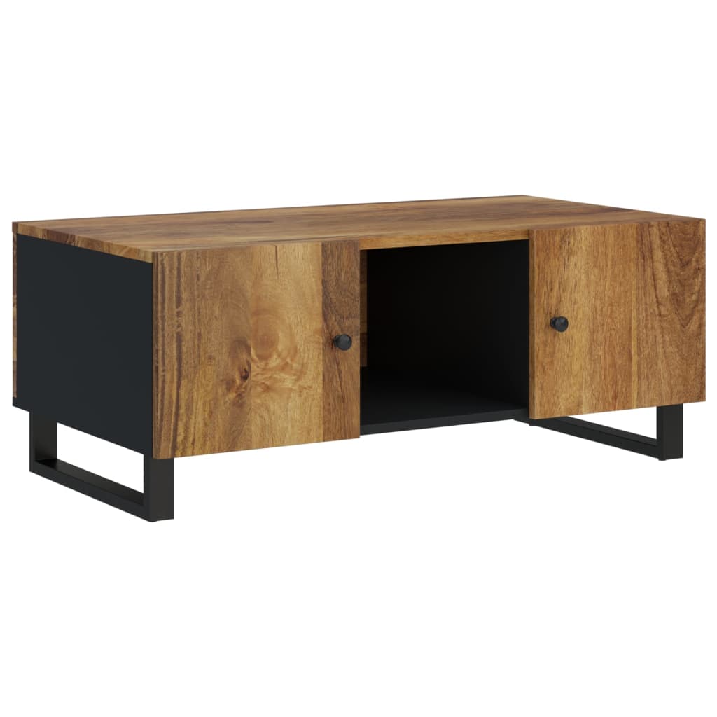Coffee Table 100x54x40 cm Solid Wood Mango&Engineered Wood