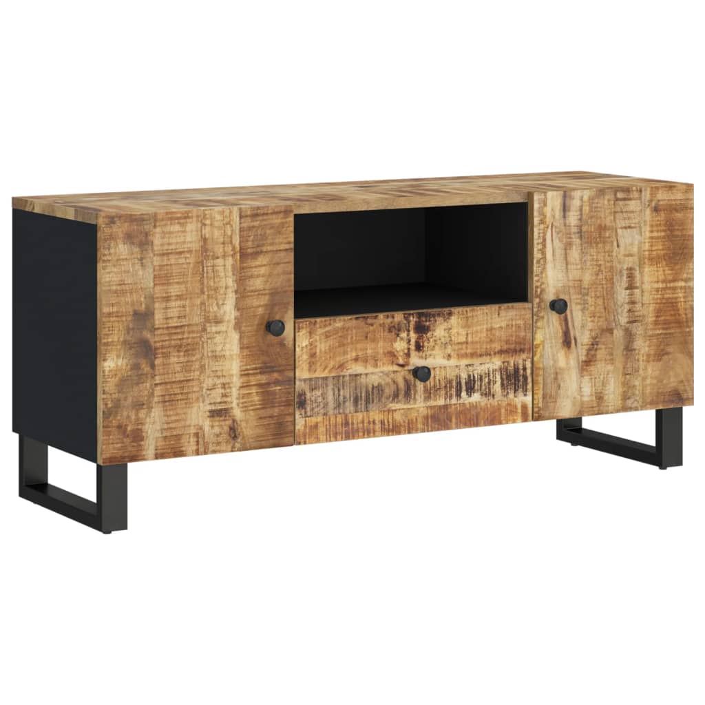 TV Cabinet 105x33,5x46 cm Solid Wood Mango&Engineered Wood