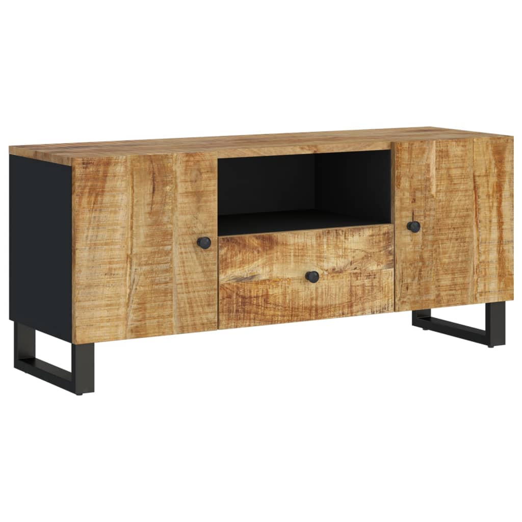 TV Cabinet 105x33,5x46 cm Solid Wood Mango&Engineered Wood