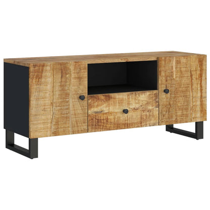 TV Cabinet 105x33,5x46 cm Solid Wood Mango&Engineered Wood