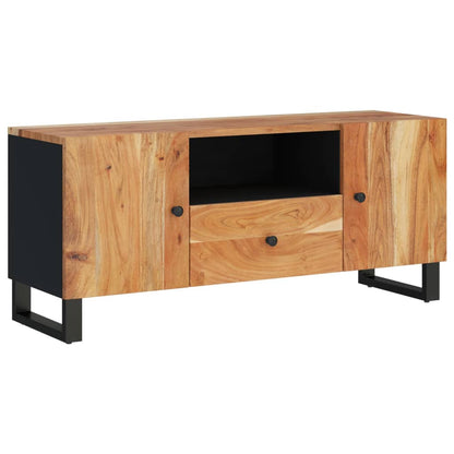 TV Cabinet 105x33,5x46 cm Solid Wood Acacia&Engineered Wood