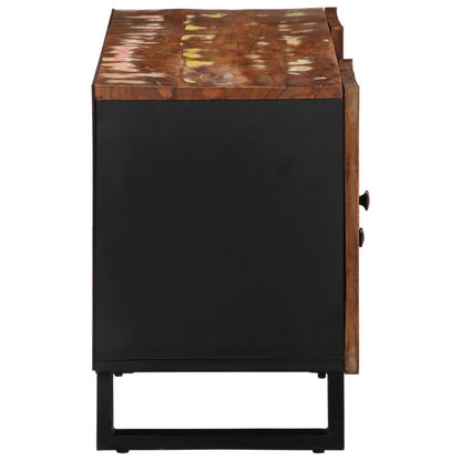 TV Cabinet 105x33,5x46 cm Solid Wood Reclaimed&Engineered Wood