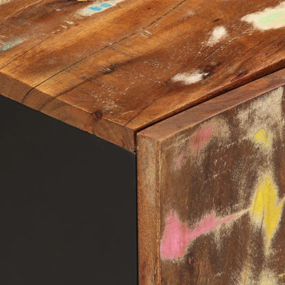 TV Cabinet 105x33.5x46 cm Solid Wood Reclaimed&Engineered Wood