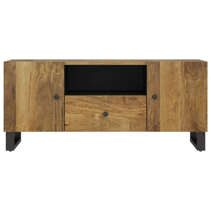 TV Cabinet 105x33.5x46 cm Solid Wood Mango&Engineered Wood