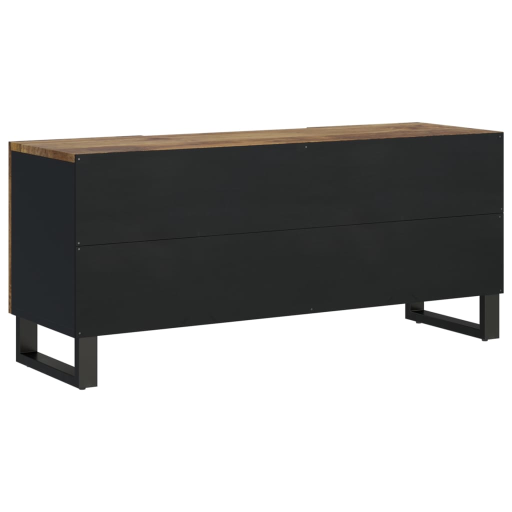 TV Cabinet 105x33.5x46 cm Solid Wood Mango&Engineered Wood