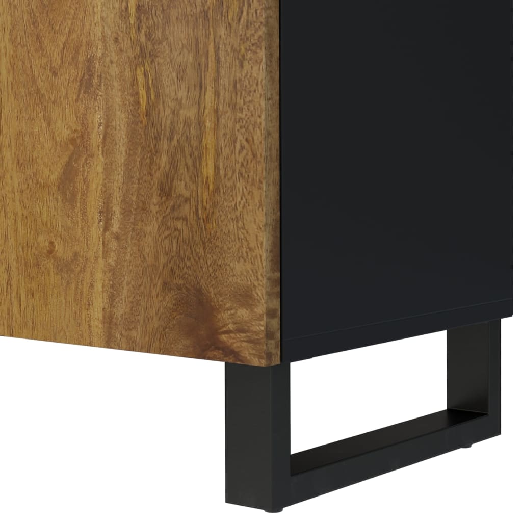 TV Cabinet 105x33.5x46 cm Solid Wood Mango&Engineered Wood