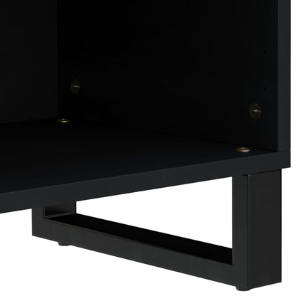 TV Cabinet 80x33x46 cm Solid Wood Acacia&Engineered Wood