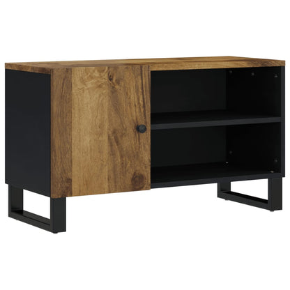 TV Cabinet 80x33x46 cm Solid Wood Mango&Engineered Wood