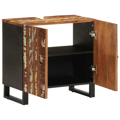 Sink Cabinet 62x33x58 cm Solid Wood Reclaimed&Engineered Wood