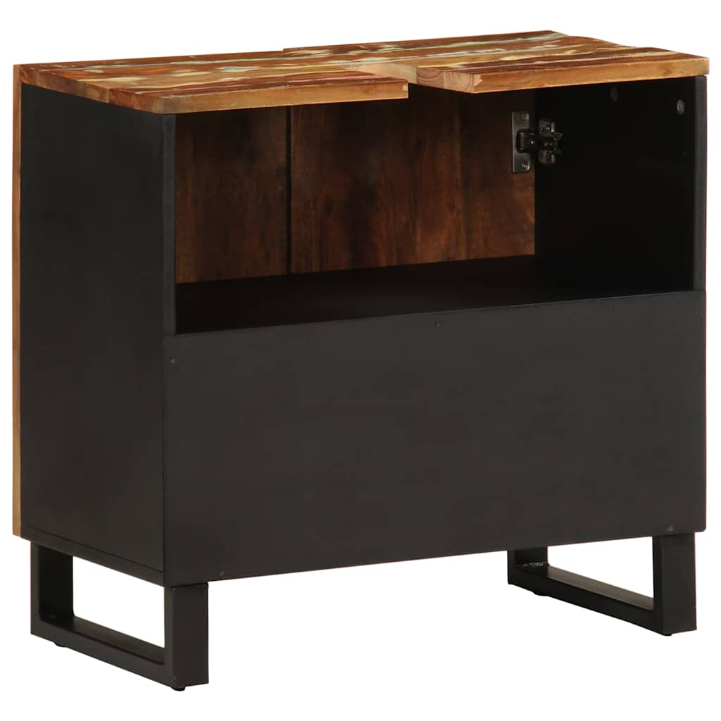 Sink Cabinet 62x33x58 cm Solid Wood Reclaimed&Engineered Wood