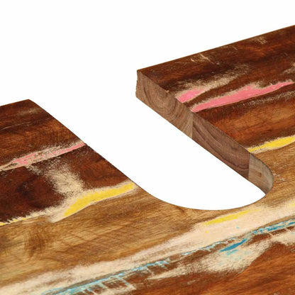 Sink Cabinet 62x33x58 cm Solid Wood Reclaimed&Engineered Wood