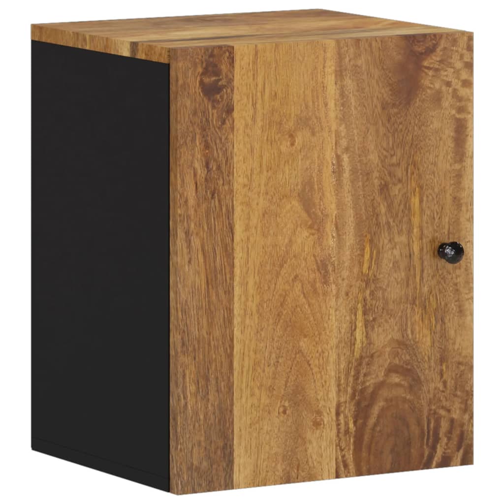 Bathroom Wall Cabinet 38x33x48 cm Solid Wood Mango
