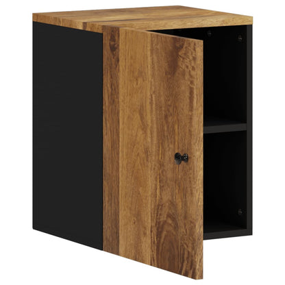Bathroom Wall Cabinet 38x33x48 cm Solid Wood Mango