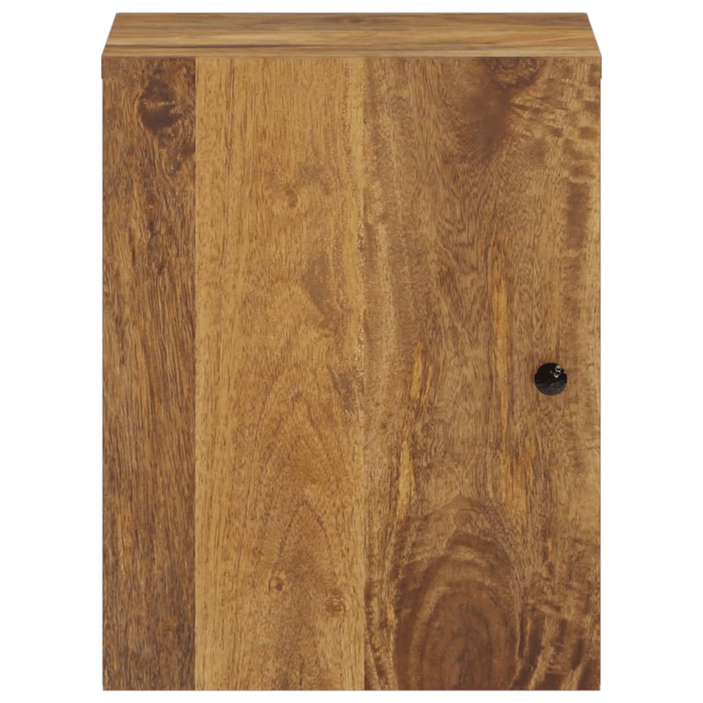 Bathroom Wall Cabinet 38x33x48 cm Solid Wood Mango