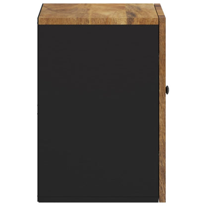 Bathroom Wall Cabinet 38x33x48 cm Solid Wood Mango