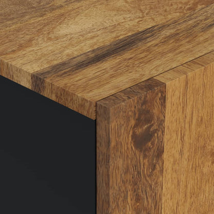 Bathroom Wall Cabinet 38x33x48 cm Solid Wood Mango