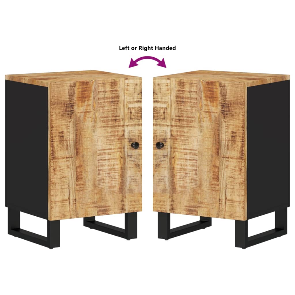 Bathroom Cabinet 38x33x58 cm Solid Wood Mango