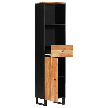 Bathroom Cabinet 38x33x160 cm Solid Wood Acacia