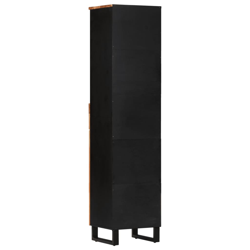 Bathroom Cabinet 38x33x160 cm Solid Wood Acacia