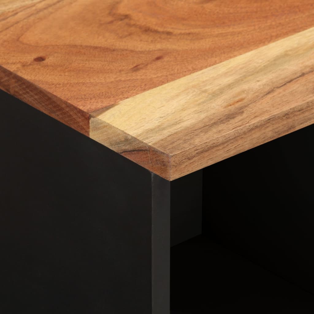 Bathroom Cabinet 38x33x160 cm Solid Wood Acacia