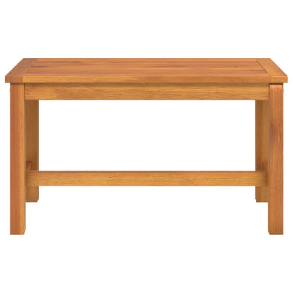 Garden Bench 80x35x45 cm Solid Wood Acacia