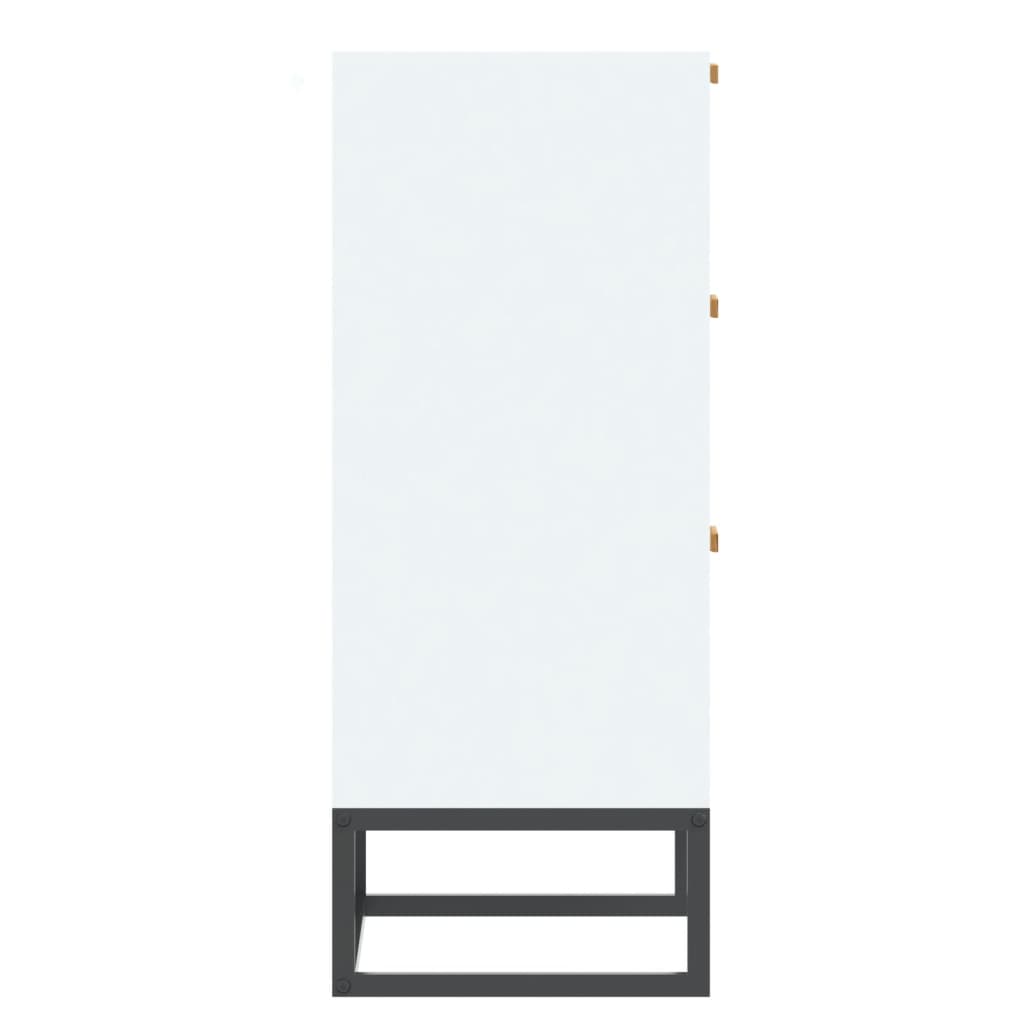 Sideboard White 60x30x75 cm Engineered Wood
