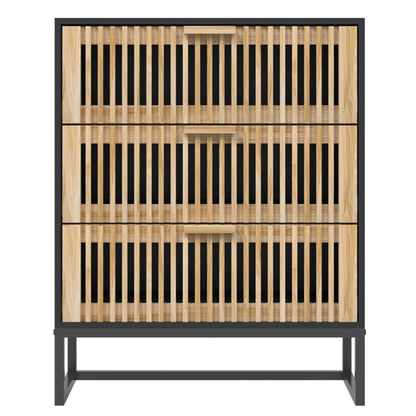 Sideboard Black 60x30x75 cm Engineered Wood