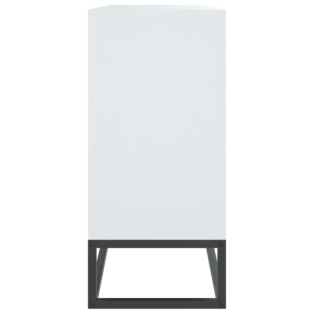 Sideboard White 105x30x65 cm Engineered Wood