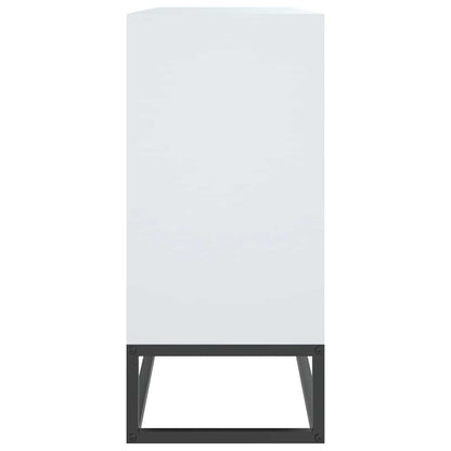 Sideboard White 105x30x65 cm Engineered Wood