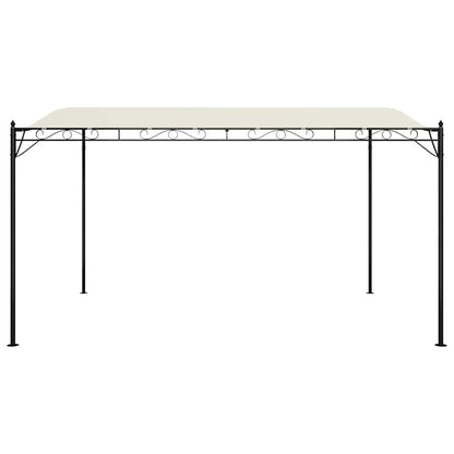 Canopy Cream 4x3 m 180 g/m² Fabric and Steel