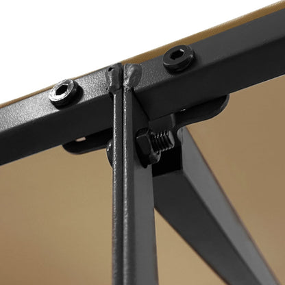 Canopy Taupe 4x3 m 180 g/m² Fabric and Steel