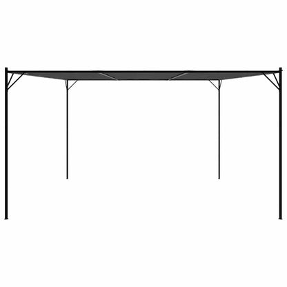 Gazebo Anthracite 4x4 m 180 g/m² Fabric and Steel