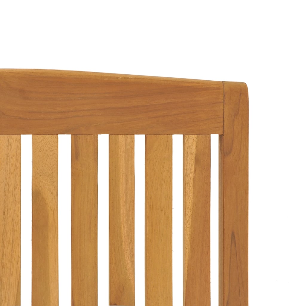 Reclining Garden Chair | Set of 4 | Teak | Solid teak wood | Medium