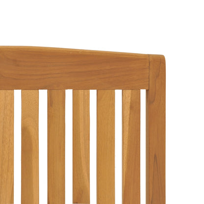 Reclining Garden Chair | Set of 6 | Natural teak | Solid teak wood