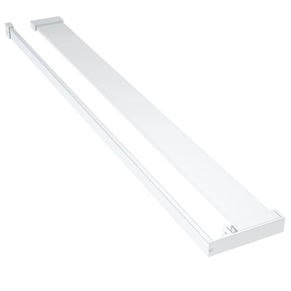 Shower Shelf for Walk-in Shower Wall Chrome 90 cm Aluminium