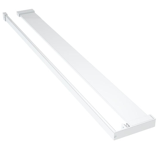 Shower Shelf for Walk-in Shower Wall Chrome 90 cm Aluminium
