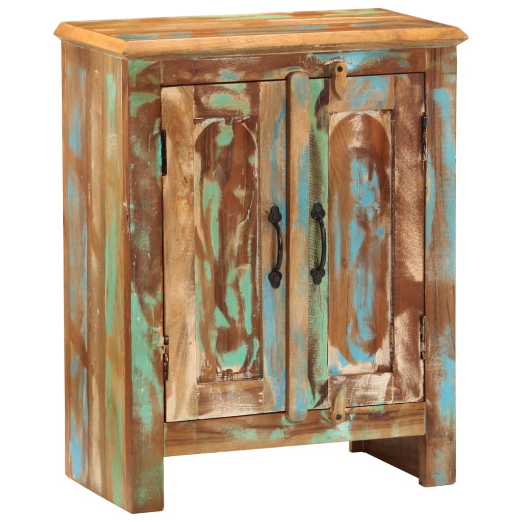 Sideboard with 2 Doors 55x30x70 cm Solid Wood Reclaimed