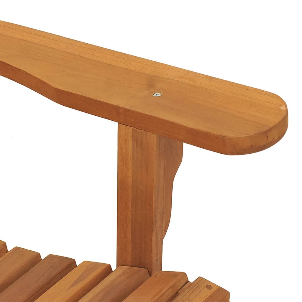 Garden Adirondack Chair | Natural Teak | Solid teak wood | Standard
