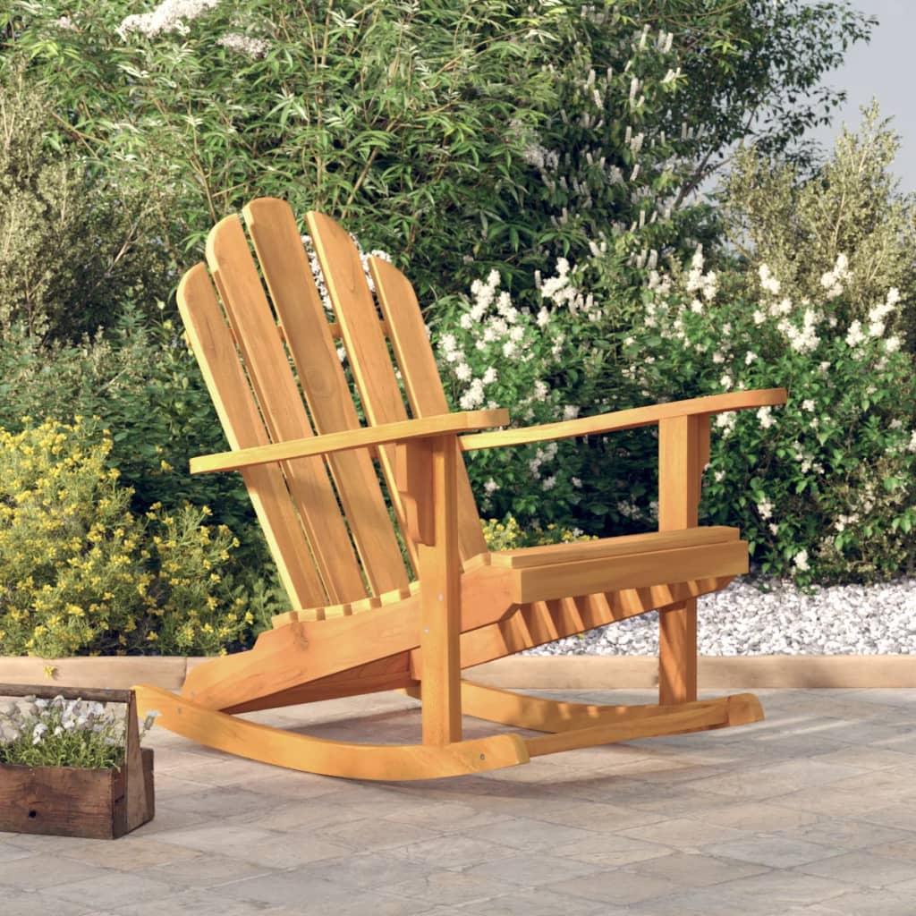 Garden Adirondack Chair | Natural Teak | Solid teak wood | Standard